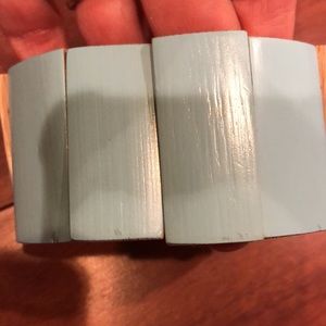 Marni wood stretch bracelet Robin s egg blue